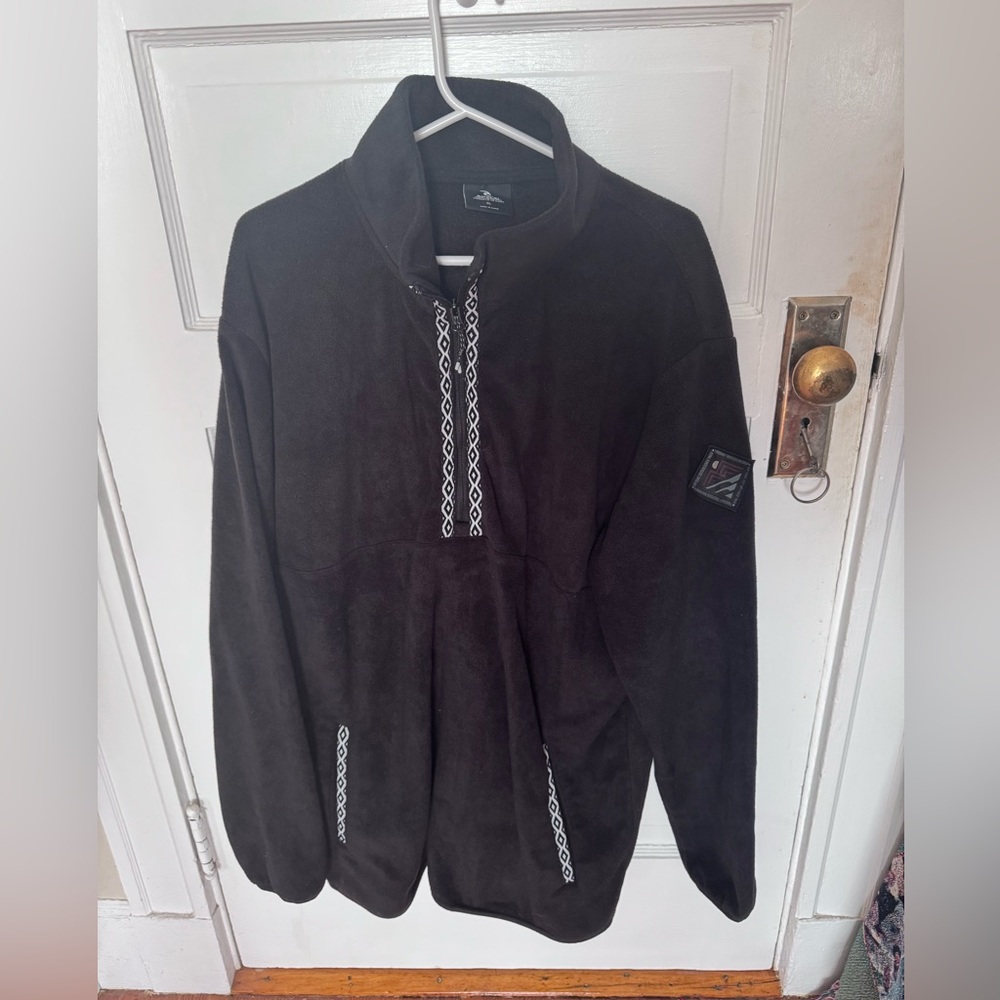 Rip Curl Black Sweatshirt with White Accents